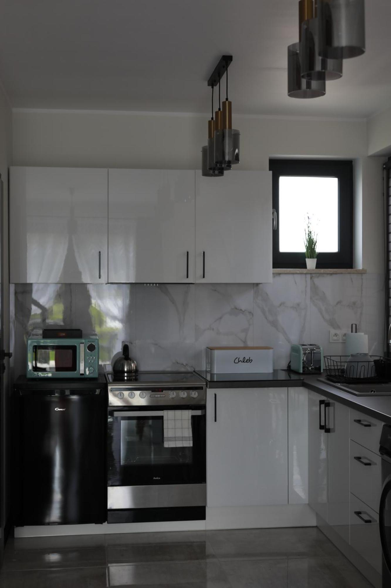 Vila Przystan Nad Miazka Sapowice Exteriér fotografie