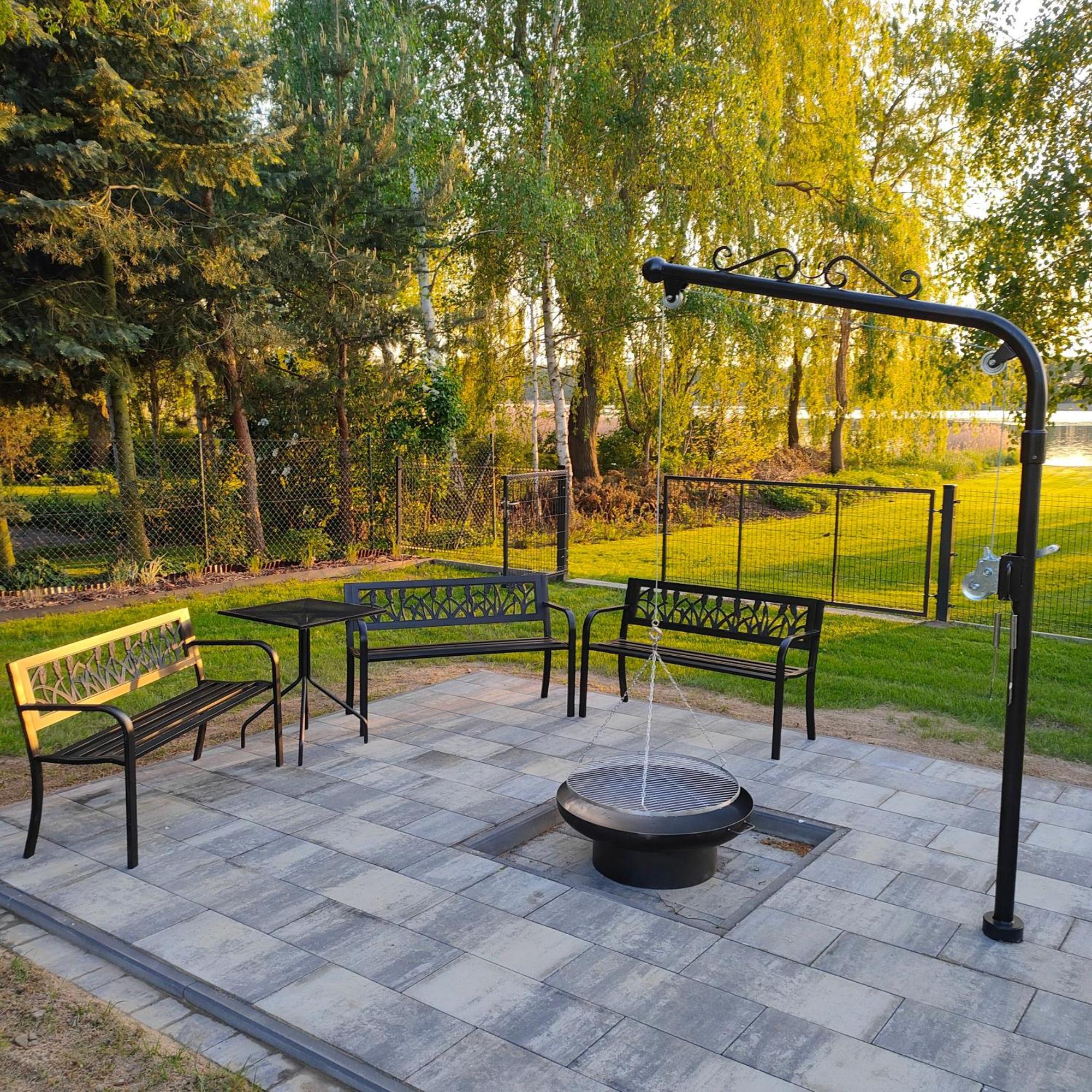 Vila Przystan Nad Miazka Sapowice Exteriér fotografie